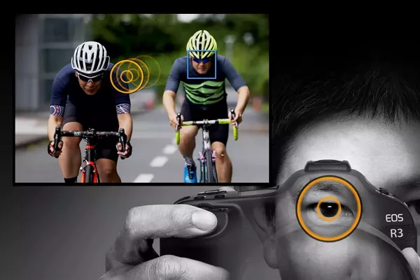 Démonstration de l’AF Eye Control