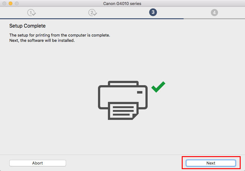 Set up the PIXMA G4210 Printer for use via USB - Mac