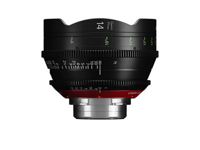 CN-E14mm T3.1 FP X - Side