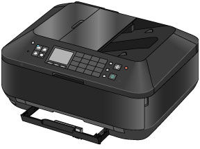 Image shows lower paper tray correctly set
