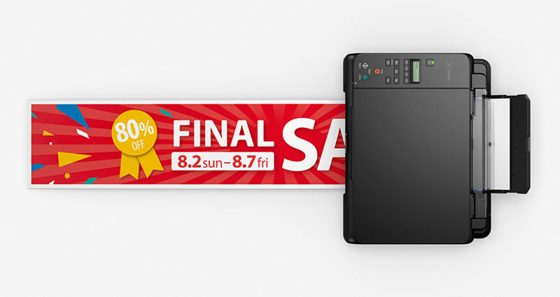 PIXMA G620 - Impression de grands flyers