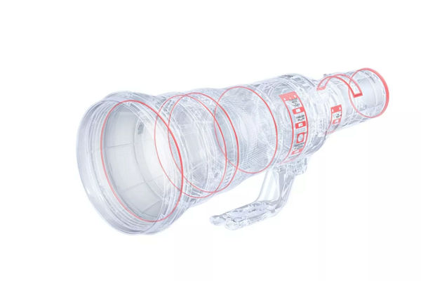 RF800mm F5.6 L IS USM sealing diagram