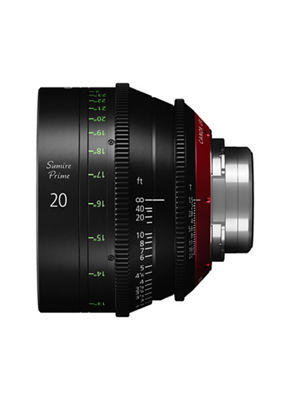 CN-E20mm T1.5 FP X - Side