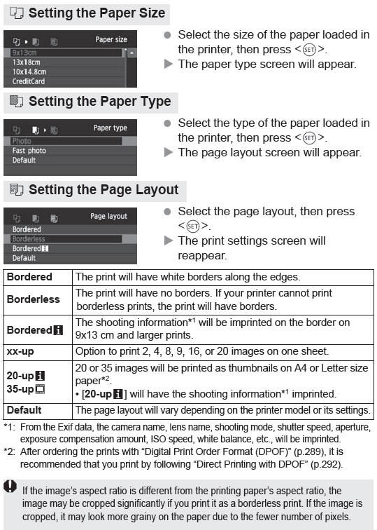 Pictbridge Printing