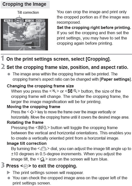 Pictbridge Printing