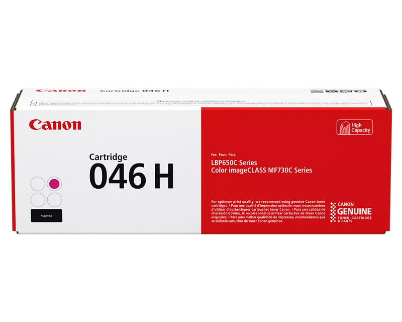 Canon 046 H Magenta Toner Cartridge, High Capacity