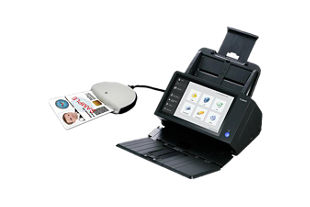 Canon imageFORMULA ScanFront 300P アダプタ付 Canon imageFORMULA ScanFront 300 A4 Network Document Sheetfed