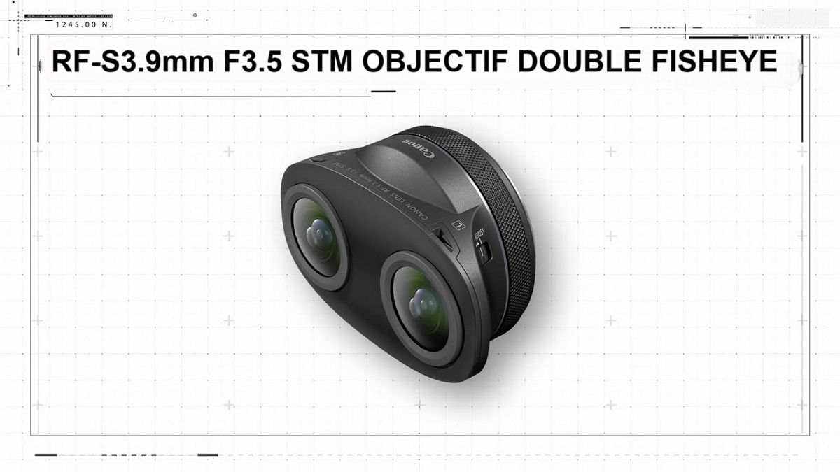 RF-S3.9mm F3.5 STM DOUBLE OBJECTIF FISHEYE