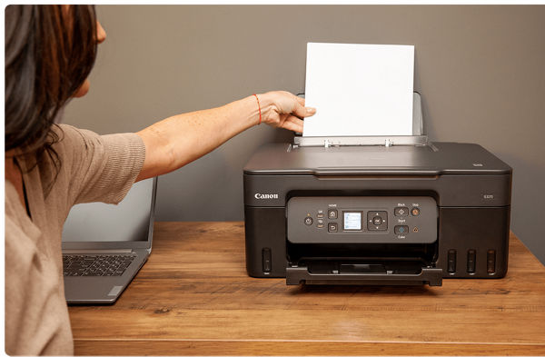  PIXMA G3270 - Paper Being Feed Into Printer