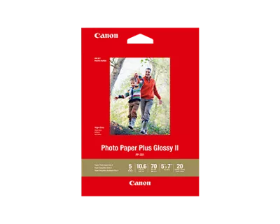 Photo Paper Plus Glossy II - PP-301 - 5x7 (20 Sheets)