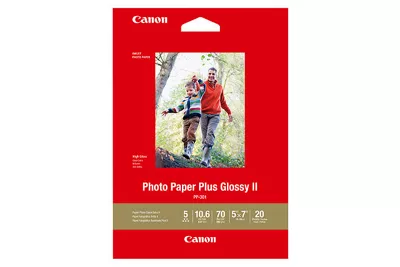 Photo Paper Plus Glossy II - PP-301 - 5x7 20 Sheets
