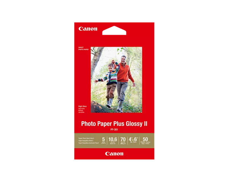Photo Paper Plus Glossy - PP-301 - 4x6 (50 Sheets) 