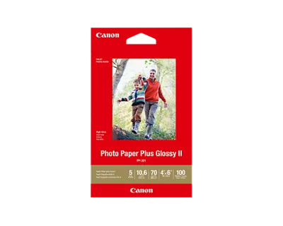 Papier photo Plus brillant II – PP-301 – 4 x 6 po (100 feuilles)