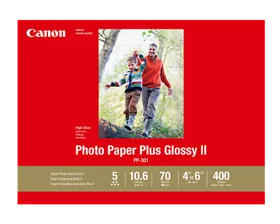 Photo Paper Plus Glossy II - PP-301 - 4x6 (400 Sheets) 