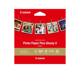 Photo Paper Plus Glossy II 5x5 (20 Sheets)