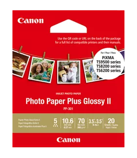 Photo Paper Plus Glossy II 3.5x3.5