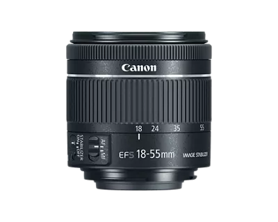 【保護レンズ付】Canon EF-S 18-55mm F4-5.6 IS STM