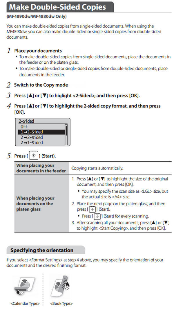 How to Set Duplex (Two-sided) Printing