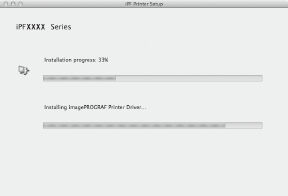 Installing the Large Format Printer on a Mac OS