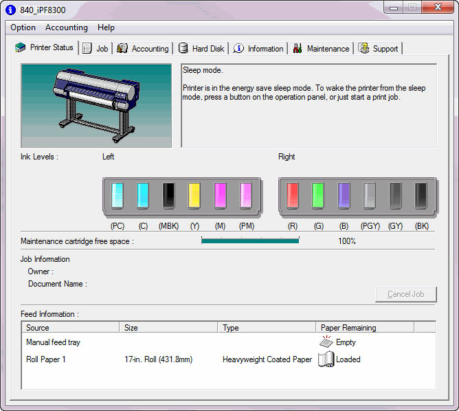 How to display / save the Status Display using the Status Monitor.