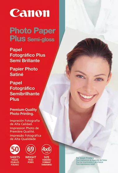 Photo Paper Plus Semi-gloss SG-201 4x6 - 50 Sheets