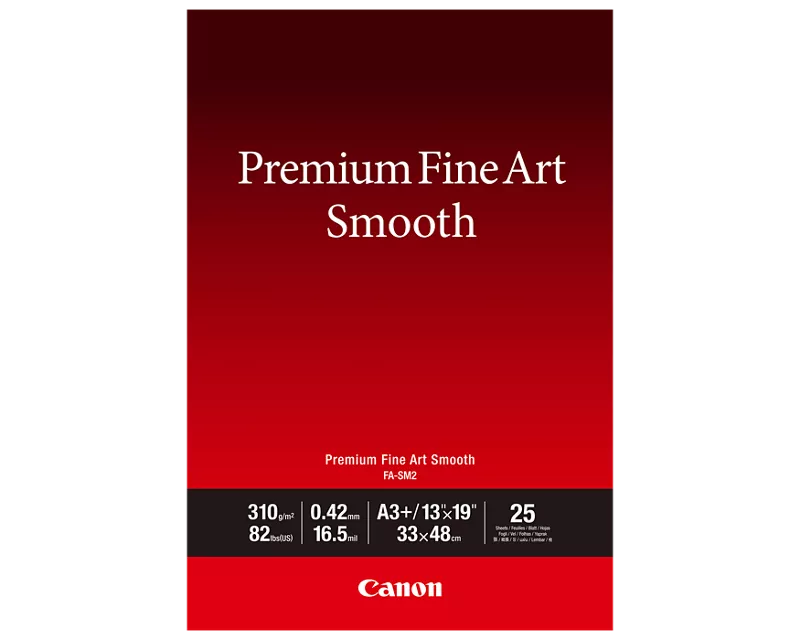 Photo Paper Premium Fine Art Smooth 13x19 (25 Sheets)