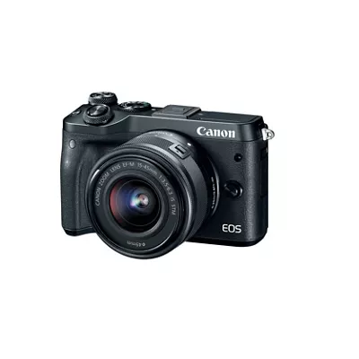 EOS M6 EF-M 15-45mm f/3.5-6.3 IS STM Kit Black