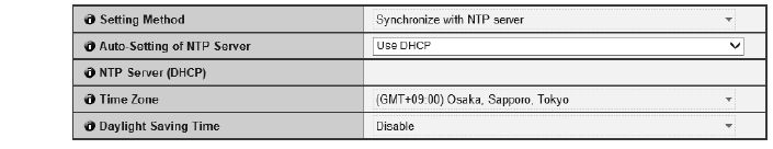 [Date and Time] Setting Date and Time