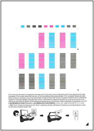 Aligning the Print Head - MG2920 / MG2922 / MG2924