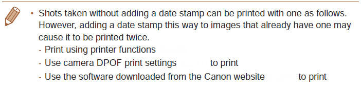 Adding Date Stamp