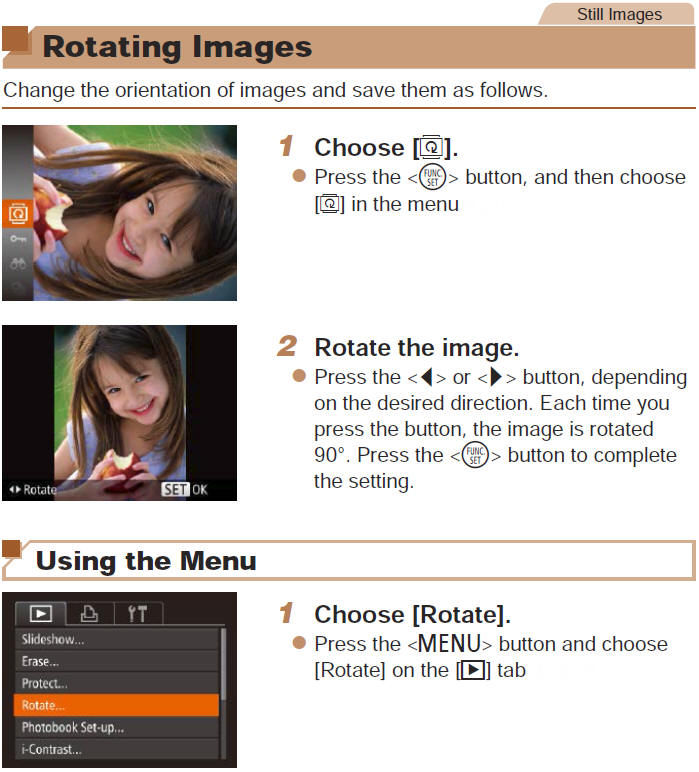 Rotating Images