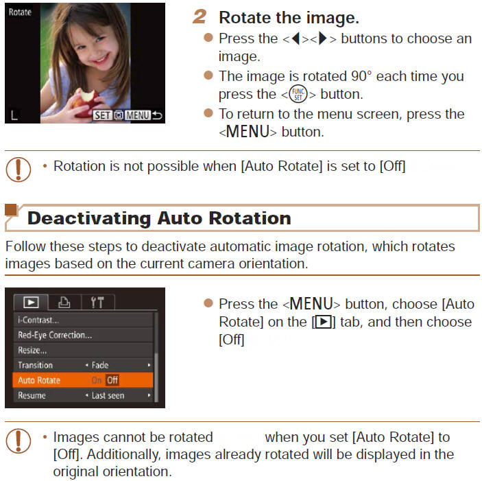 Rotating Images
