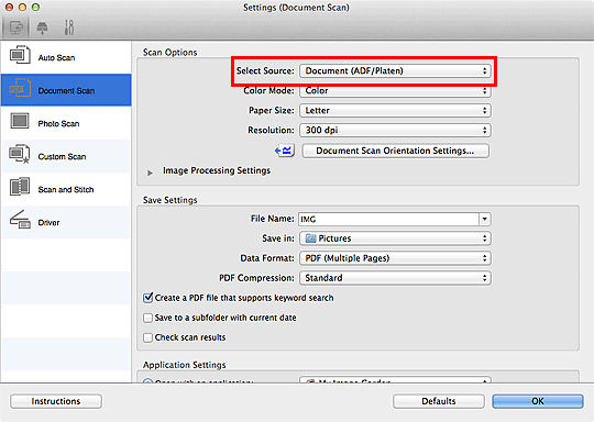 Scanning Multiple Documents at One Time from the ADF (Auto Document ...