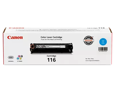 Image of Canon 116 Cyan Cartouche de toner