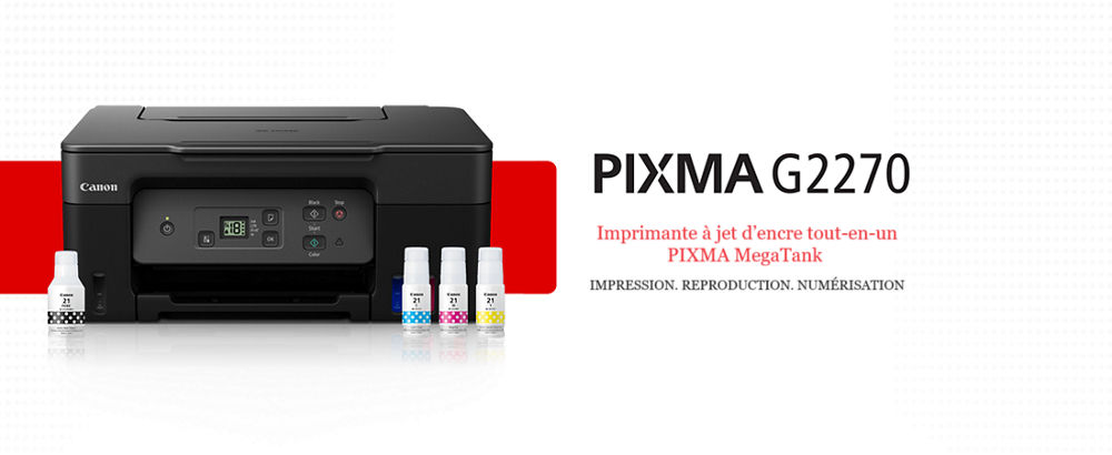 Présentation de la PIXMA G2270