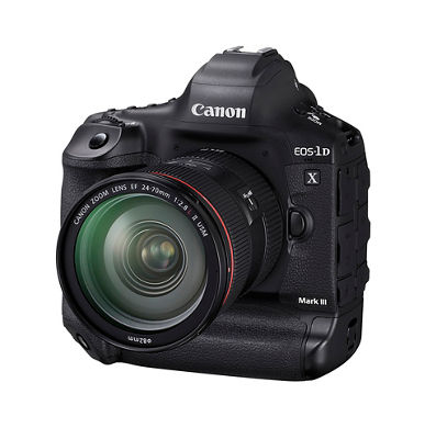 Canon EOS-1D X Mark III Camera - 3Q with EF 24-70mm