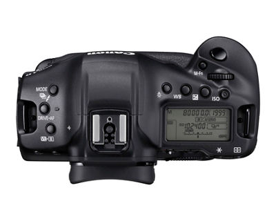 Canon EOS-1D X Mark III Camera - Top
