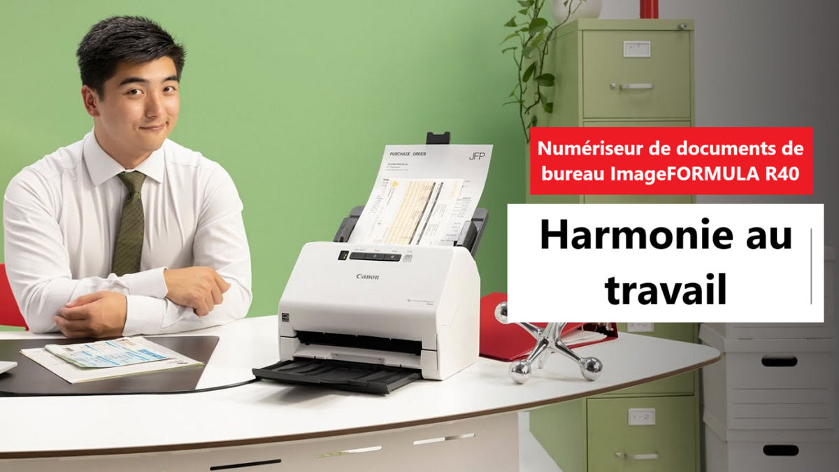 Numériseur de documents de bureau imageFORMULA R40