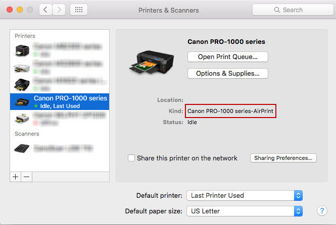 Network Printer is Not Detected in Print Studio Pro (Mac) Network Printer is Not Detected in Print Studio Pro (Mac)