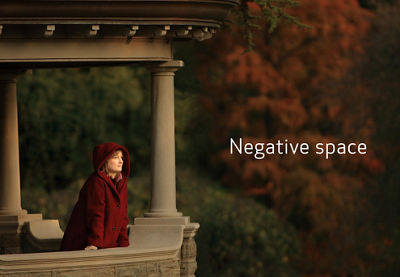 Demonstration of negative space