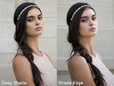 Deep shade vs shade edge