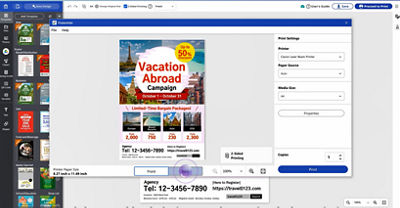 PosterArtist Setting Up Two-Sided Printing