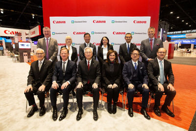 Canon and Cleveland Clinic Executives