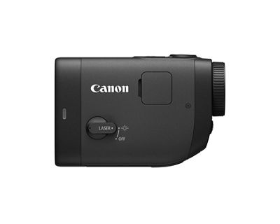 Canon PowerShot Golf Digital Laser Rangefinder - Side View with Button