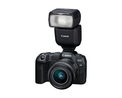 Speedlite EL-10 Flash on EOS R8 