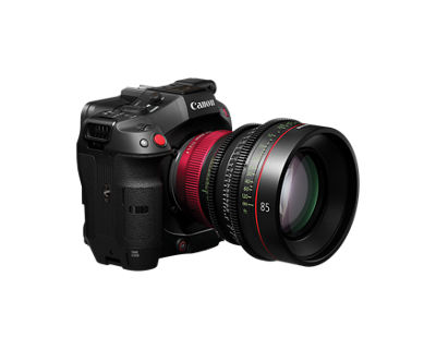 EOS C80-Right Angle View with Lens