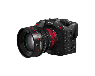 EOS C80-Left Angle View with Lens