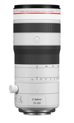 Canon RF70-200 F2.8 L IS USM Z - White Head On