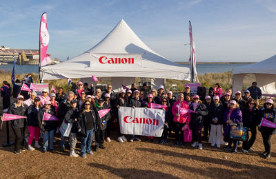 Team Canon at the ACS walk