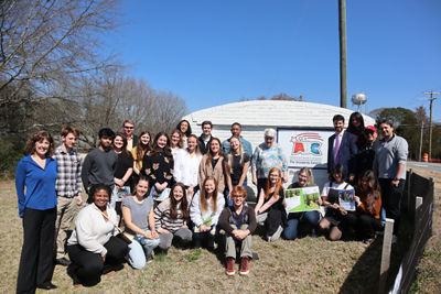  Clemson students visiting American Book Company (ABC)